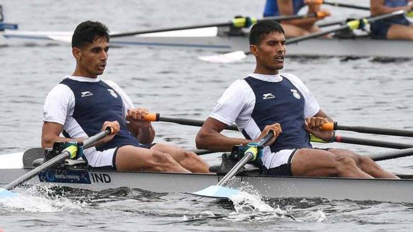 अर्जुन लाल और अरविंद सिंह की भारतीय रोइंग टीम ने ओलंपिक के लिए किया  क्वालीफाई