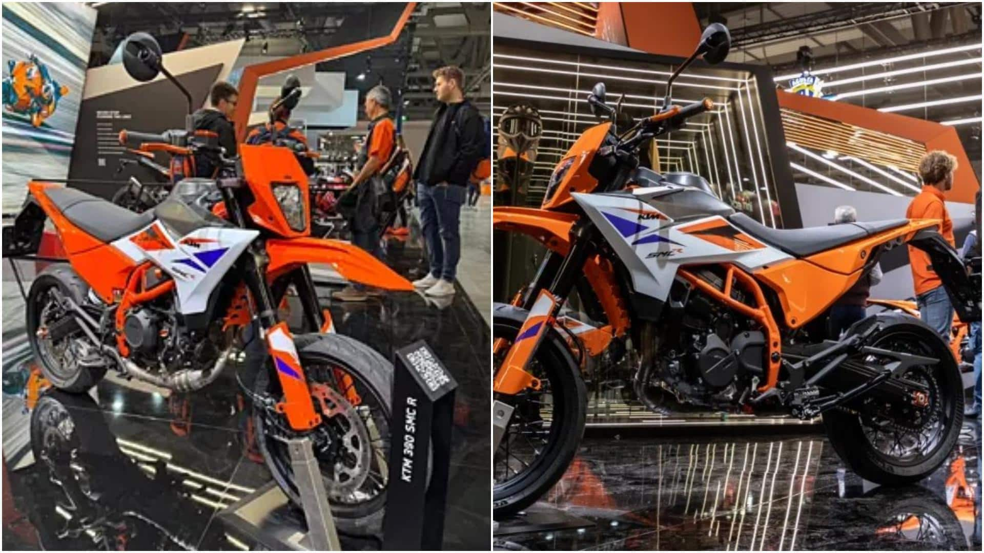 KTM 390 SMC R की भारत में दिखी झलक, जानिए कब देगी दस्तक 