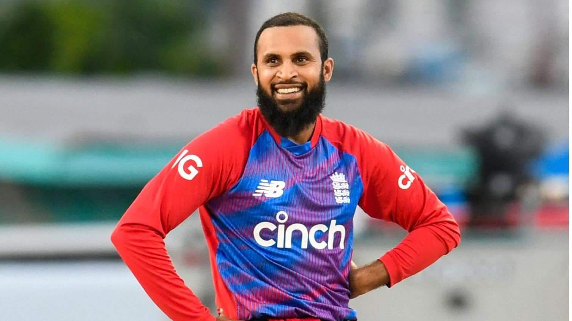 टी-20 विश्व कप 2026: आदिल राशिद इंग्लैंड की ओर से 400 टी-20 वाले दूसरे गेंदबाज बने 