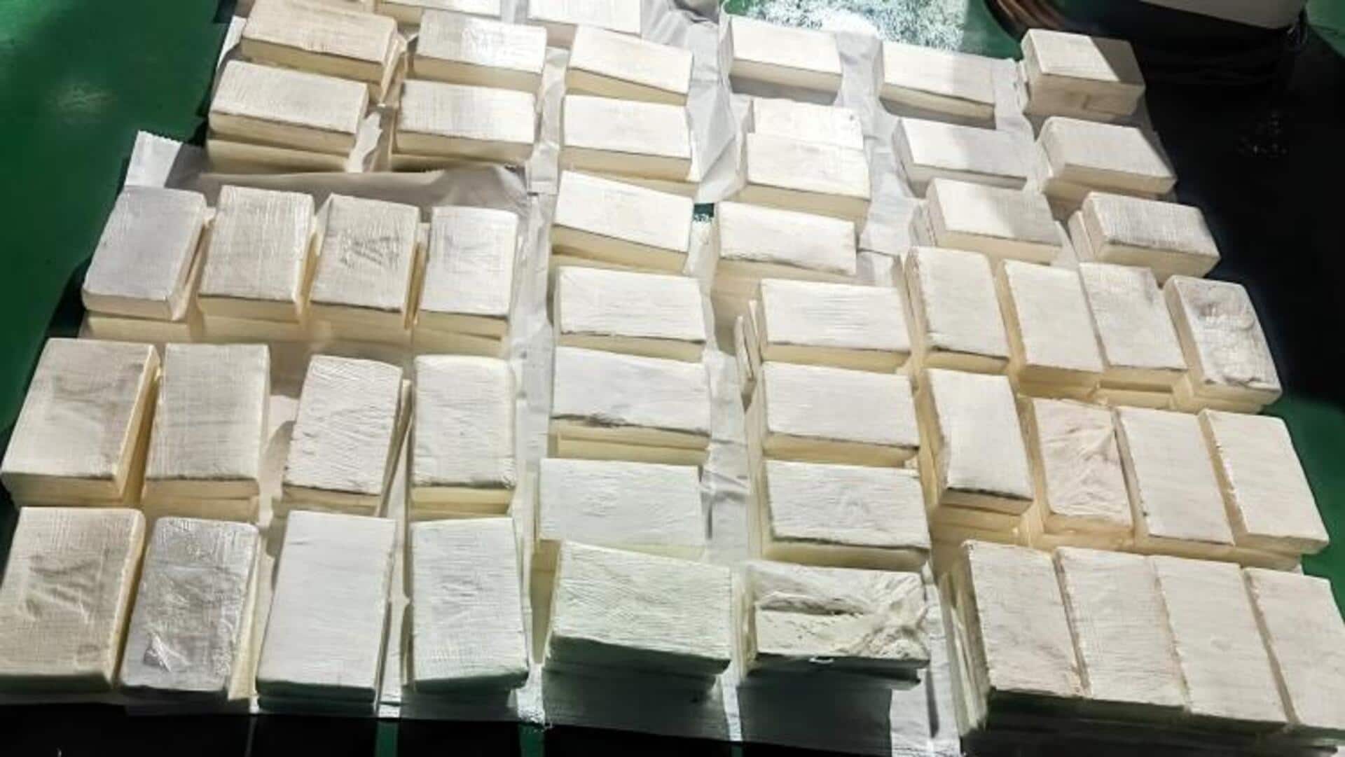 गुजरात में मुंद्रा बंदरगाह के पास 1,150 करोड़ रुपये की कोकीन जब्त, भेजी जानी थी दिल्ली