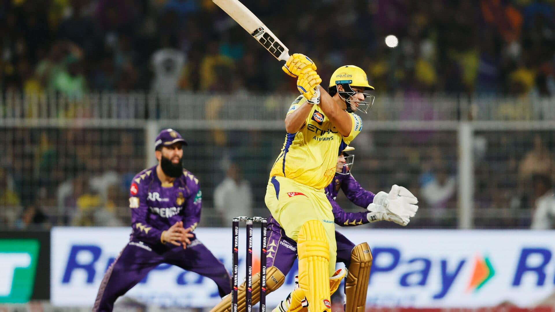 IPL 2025: CSK ने KKR को हराते हुए अपनी तीसरी जीत दर्ज की, ये बने रिकॉर्ड्स IPL 2025: CSK ने KKR को हराते हुए अपनी तीसरी जीत दर्ज की, ये बने रिकॉर्ड्स