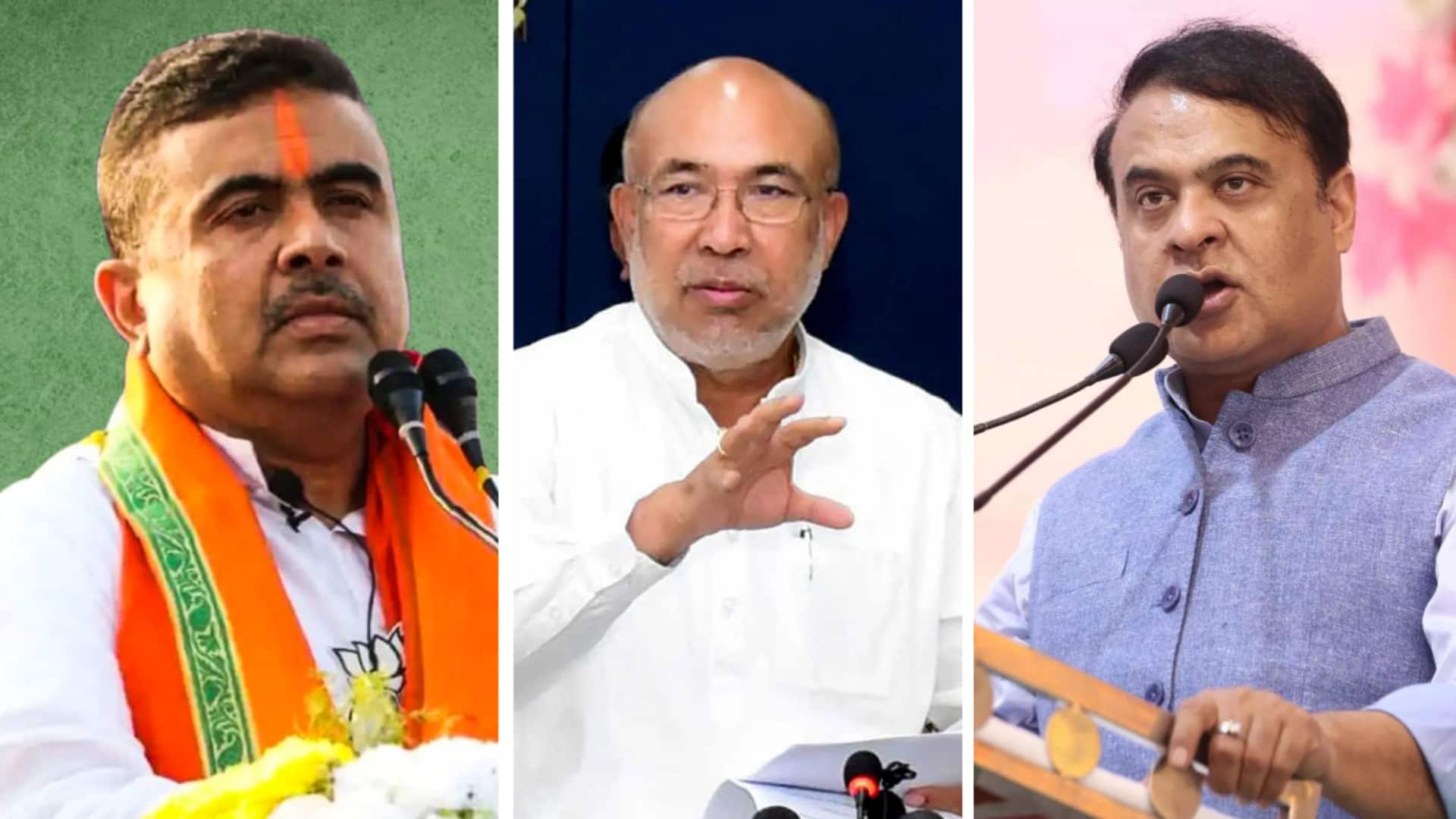 सुवेंदु, हिमंत और बीरेन सिंह; कांग्रेस से भाजपा में आकर मुख्यमंत्री बने नेताओं की कहानी