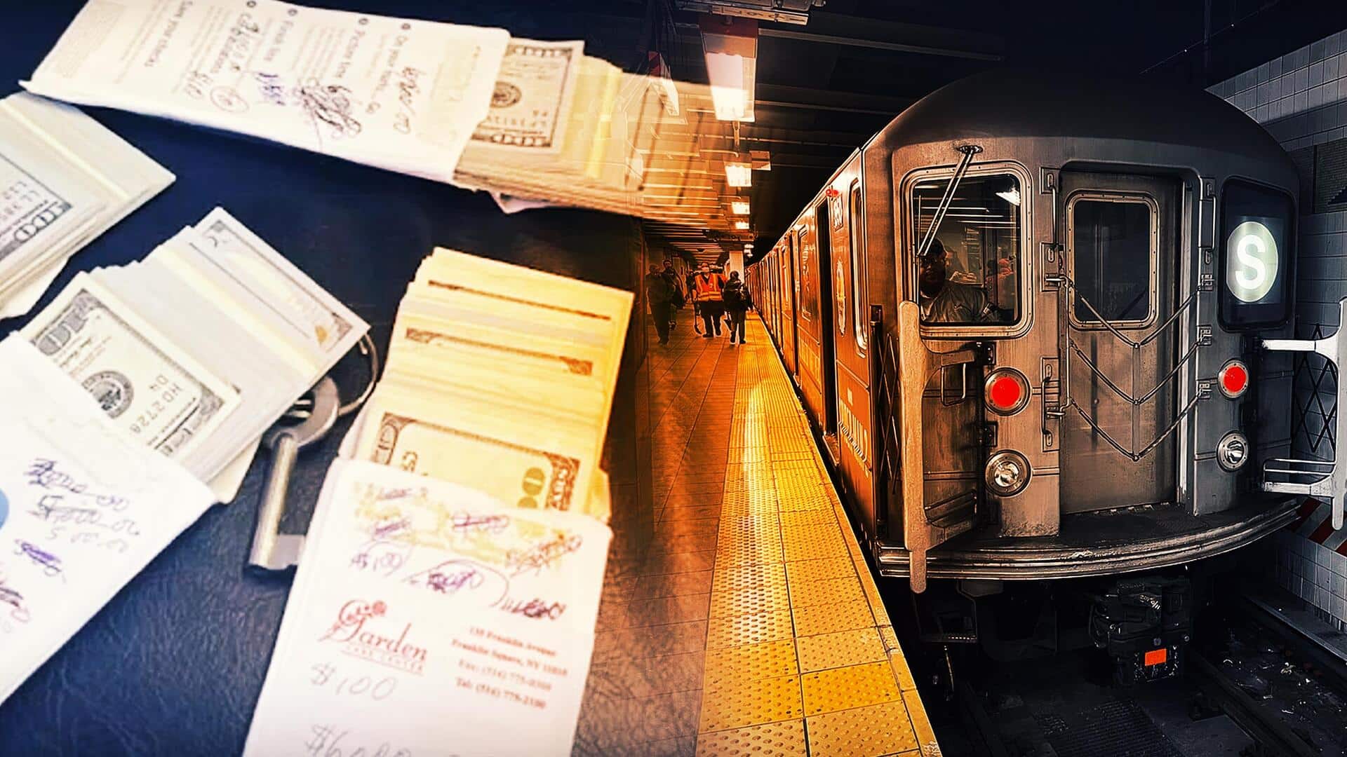न्यूयॉर्क: ट्रेन में छूटा व्यक्ति का लगभग 25 लाख रुपये भरा बैग, वापस मिला