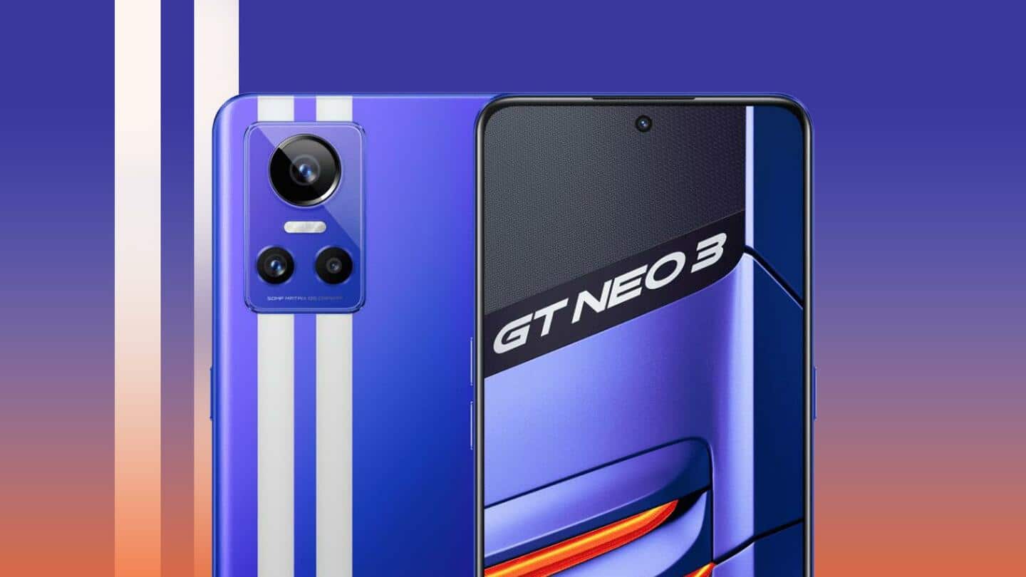 भारत में 4 मई से शुरू होगी रियलमी GT निओ 3 स्मार्टफोन की बिक्री, जानें कीमत