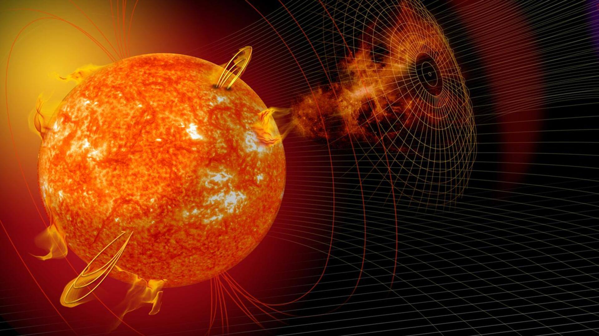 पृथ्वी पर आ सकता है आज सौर तूफान, अलर्ट पर अंतरिक्ष एजेंसियां 