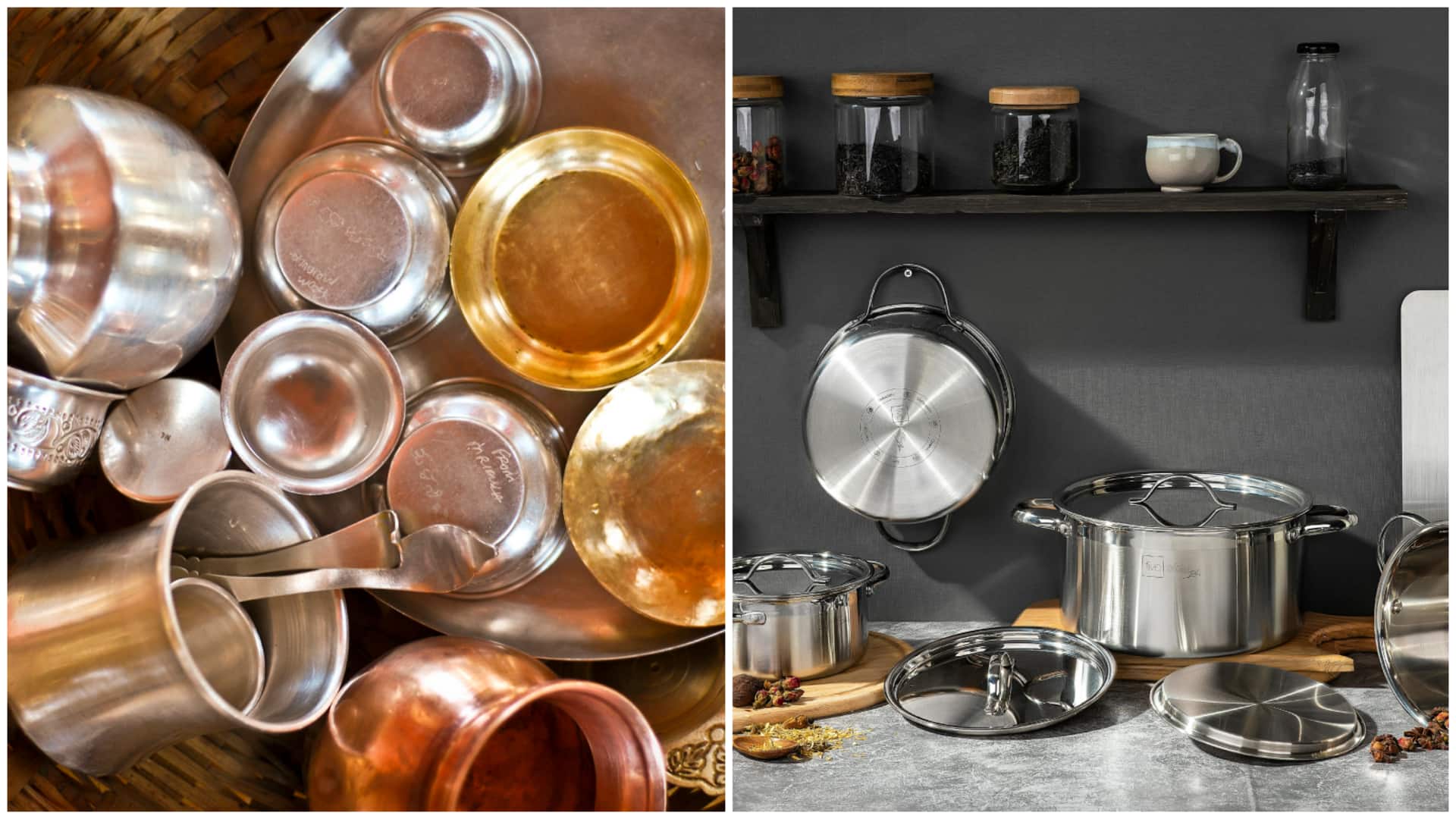 क्या पीतल के बर्तन स्टील से बेहतर होते हैं? जानिए सच्चाई