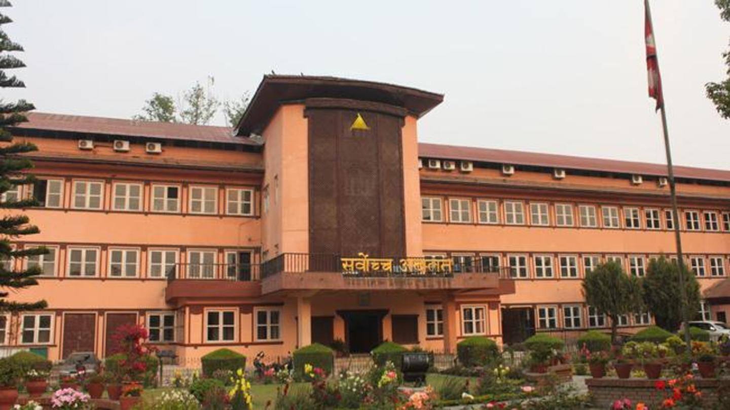 सुप्रीम कोर्ट ने दिया था देउबा को प्रधानमंत्री बनाने का आदेश सुप्रीम कोर्ट ने दिया था देउबा को प्रधानमंत्री बनाने का आदेश