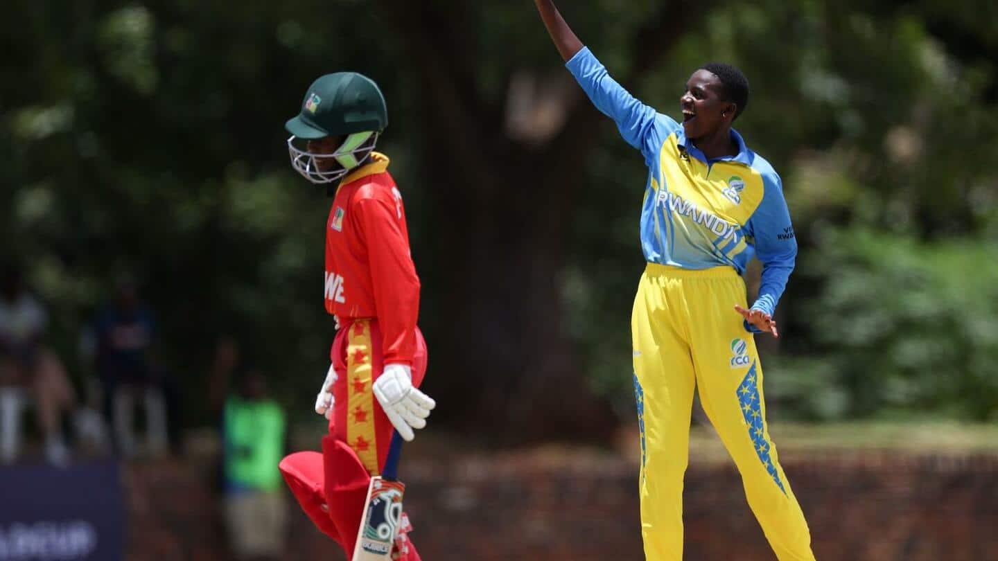 महिला अंडर-19 टी-20 विश्व कप: रवांडा की गेंदबाज का एक्शन मिला अवैध, गेंदबाजी पर लगा बैन