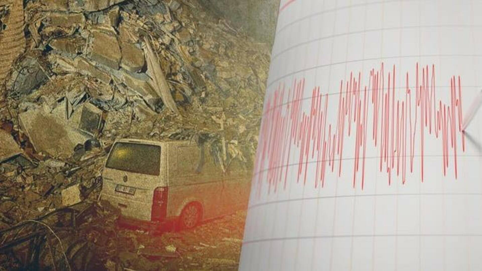 तुर्की-सीरिया के बॉर्डर पर फिर आया 6.3 तीव्रता का भूकंप