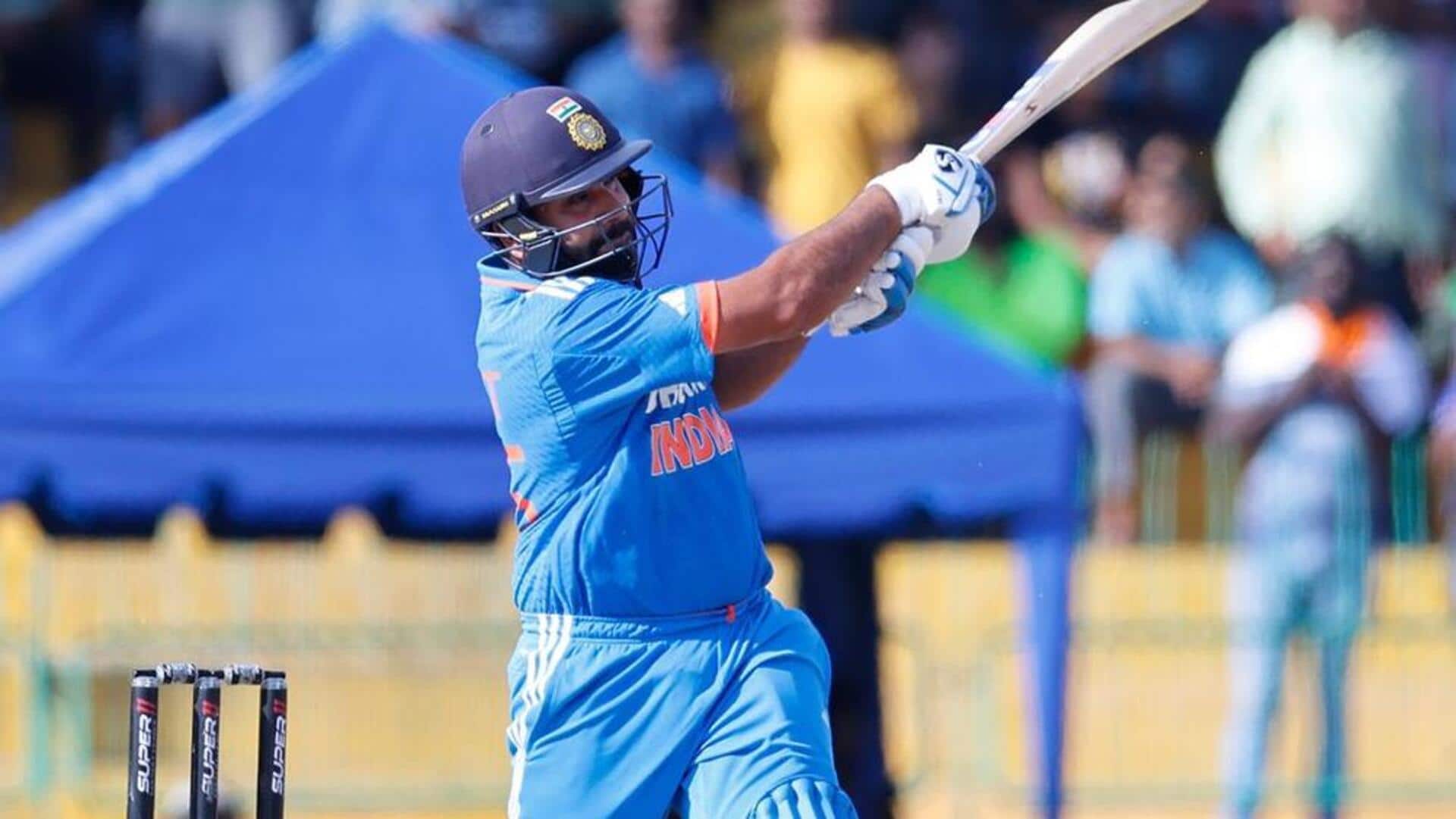 पाकिस्तान बनाम भारत: एशिया कप में सर्वाधिक छक्के लगाने वाले सक्रिय बल्लेबाज बने रोहित शर्मा