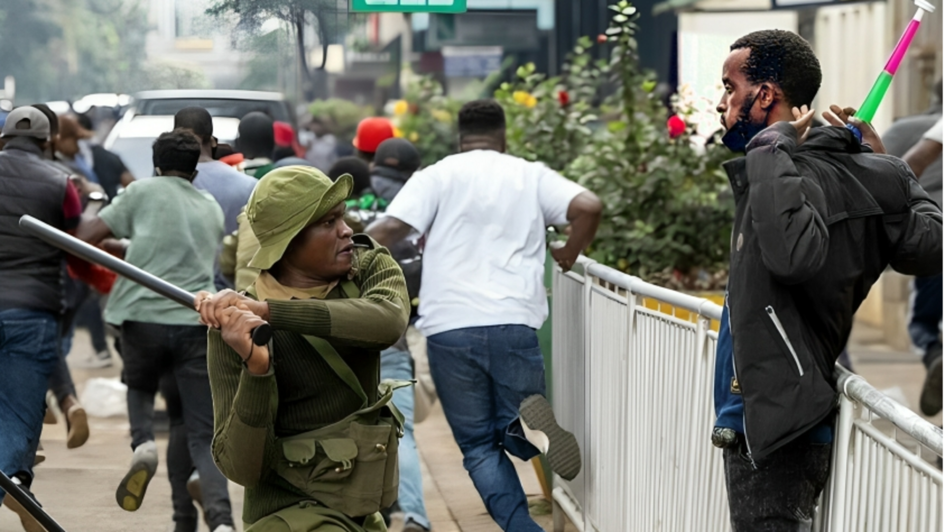केन्या: टैक्स बिल से भड़के लोगों ने संसद में आग लगाई, गोलीबारी में 5 की मौत