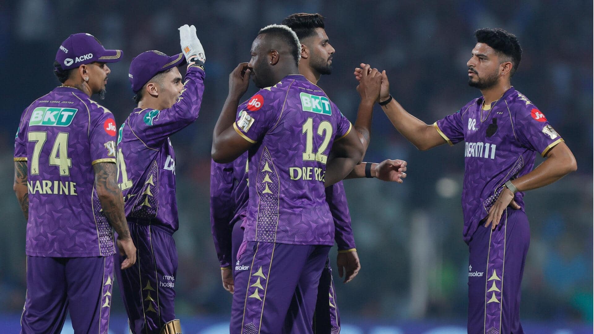 IPL 2025: KKR ने RR को हराकर जिंदा रखी प्लेऑफ की उम्मीदें, ये बने रिकॉर्ड्स IPL 2025: KKR ने RR को हराकर जिंदा रखी प्लेऑफ की उम्मीदें, ये बने रिकॉर्ड्स
