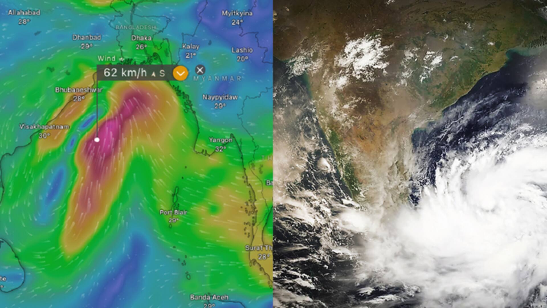 बंगाल और उसके आसपास 2 चक्रवाती तूफानों का खतरा, इन राज्यों में भारी बारिश का अनुमान 