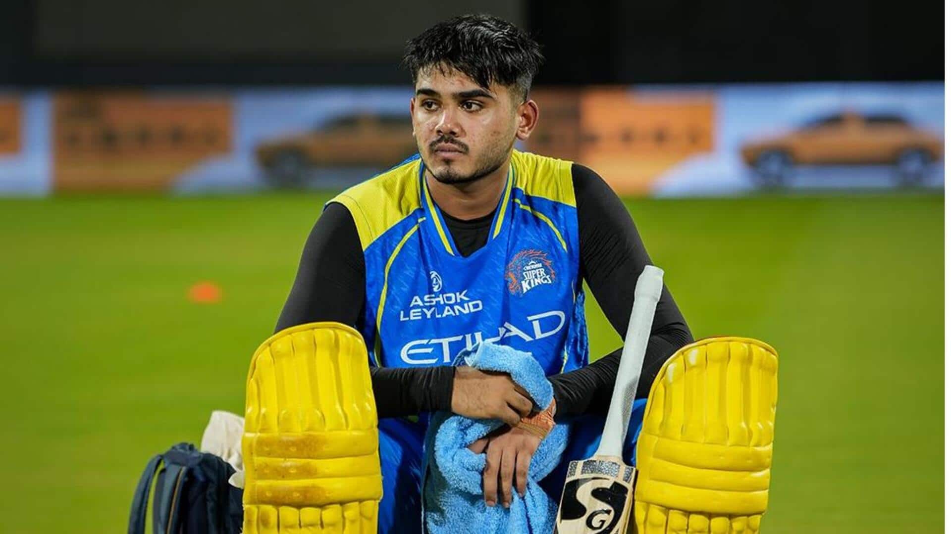 IPL 2026: CSK को लगा बड़ा झटका, आयुष म्हात्रे बचे हुए सीजन से बाहर