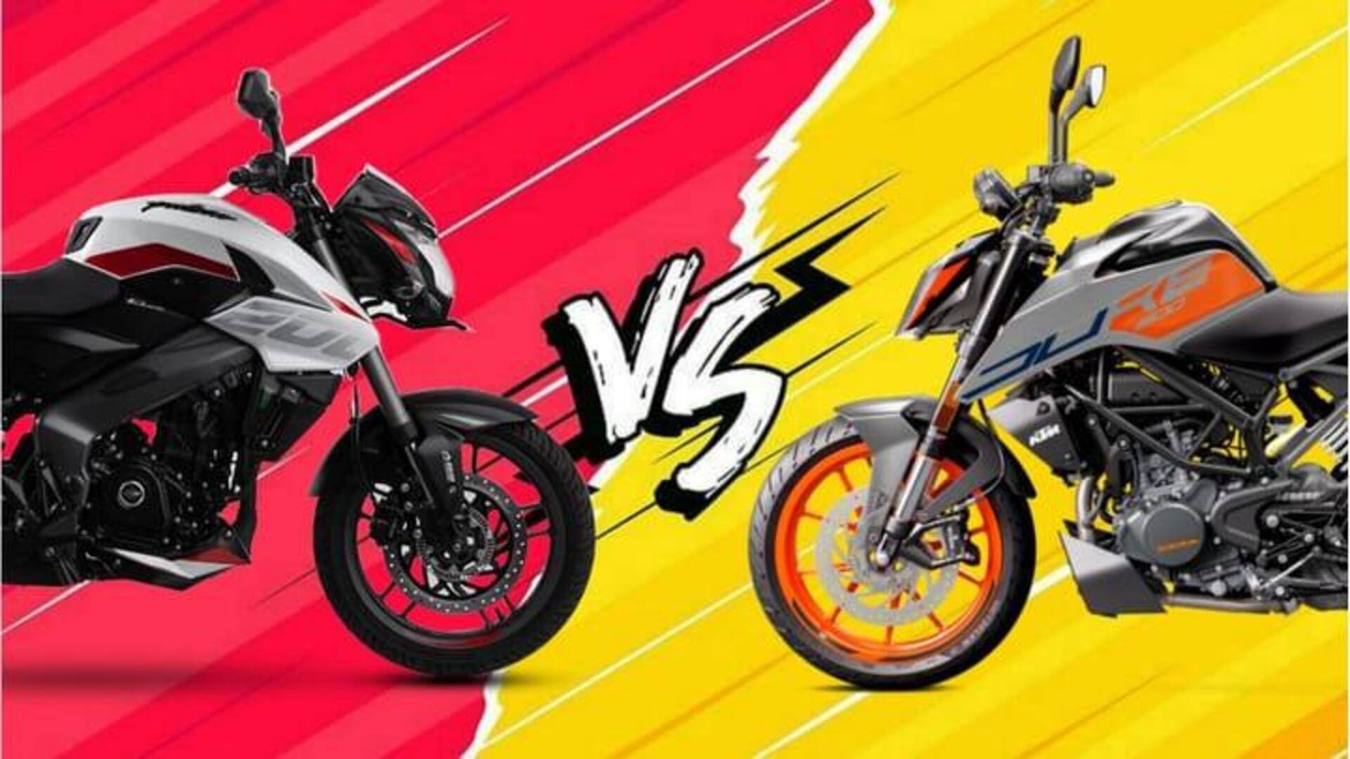 2023 KTM ड्यूक 200 बनाम बजाज पल्सर NS200, जानिए कौन-सी बाइक है आपके लिए बेस्ट? 