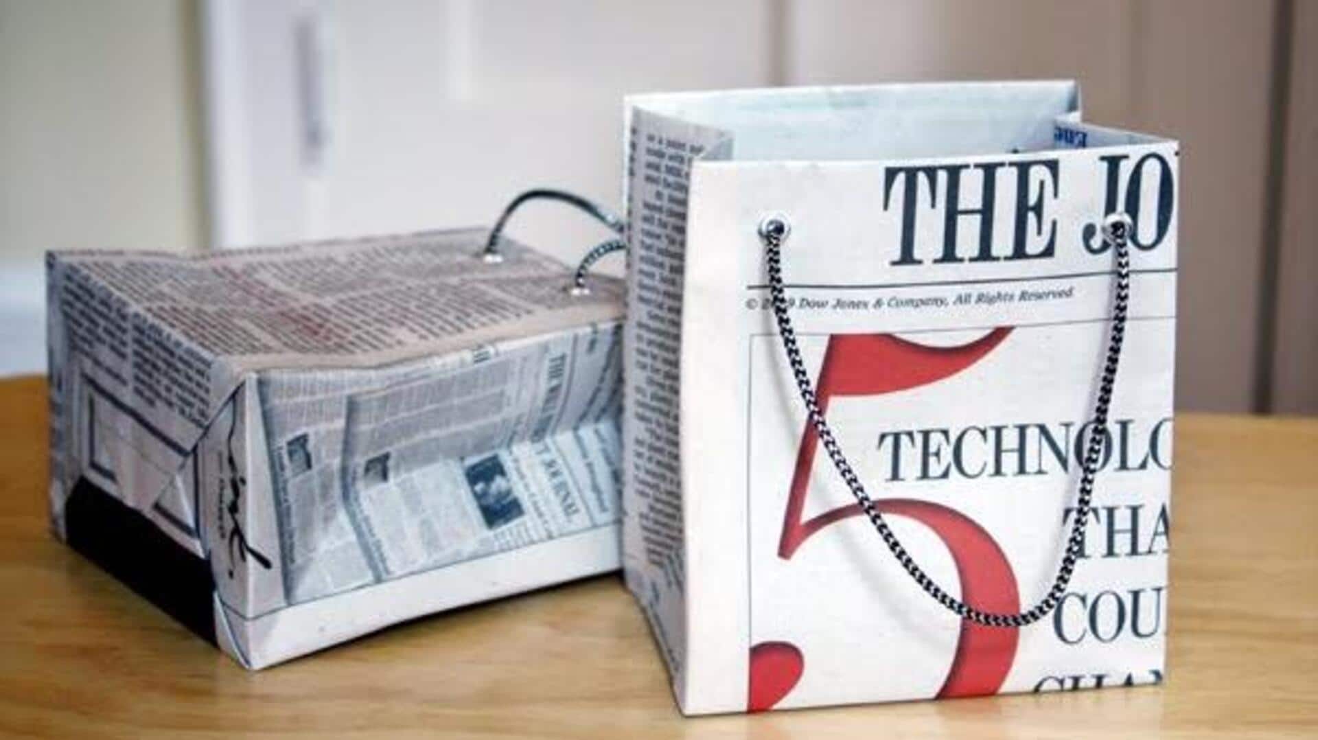 पुरानी अखबारों से बनाई जा सकती हैं ये 5 शानदार चीजें, जानिए कैसे