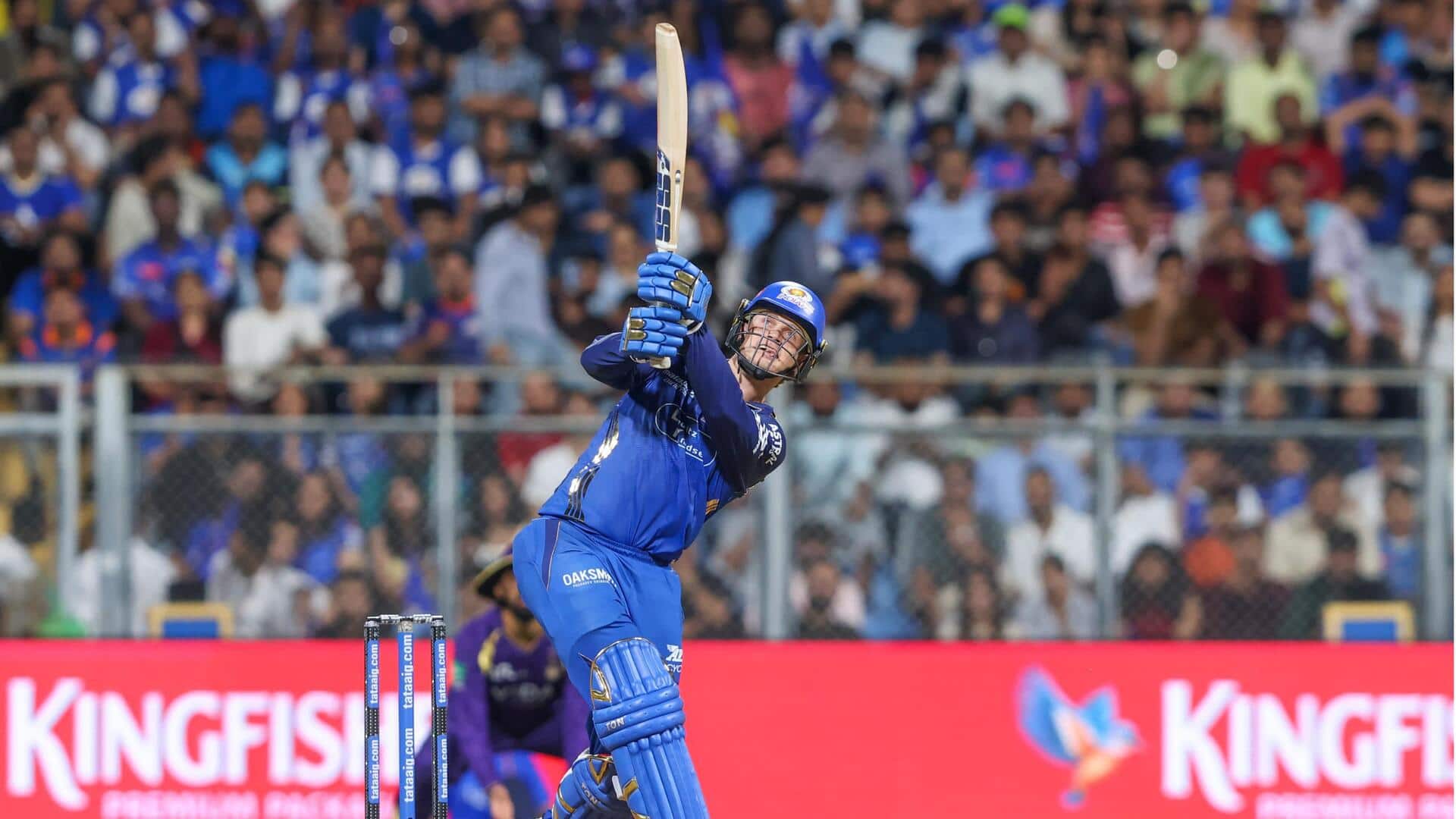 MI ने IPL इतिहास में हासिल किया अपना सबसे बड़ा लक्ष्य, मैच में बने ये रिकॉर्ड्स 