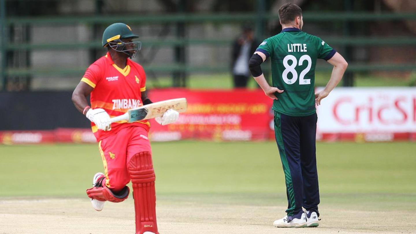 जिम्बाब्वे बनाम आयरलैंड: बारिश के कारण रद्द हुआ तीसरा वनडे, 1-1 पर समाप्त हुई सीरीज