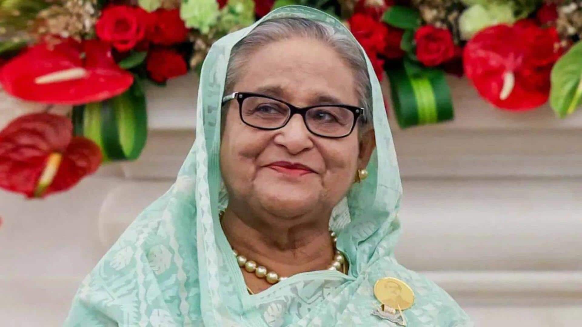 शेख हसीना ने साक्षात्कार में कहा- सत्ता के लिए जनता के लिए जा रही हूं बांग्लादेश