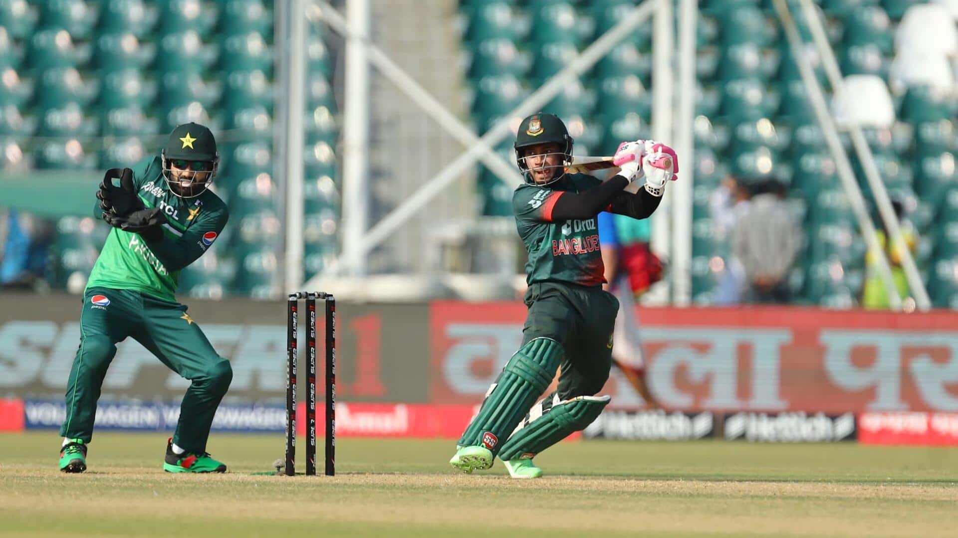 पाकिस्तान बनाम बांग्लादेश: मुश्फिकुर रहीम ने लगाया वनडे करियर 46वां अर्धशतक, जानिए उनके आंकड़े