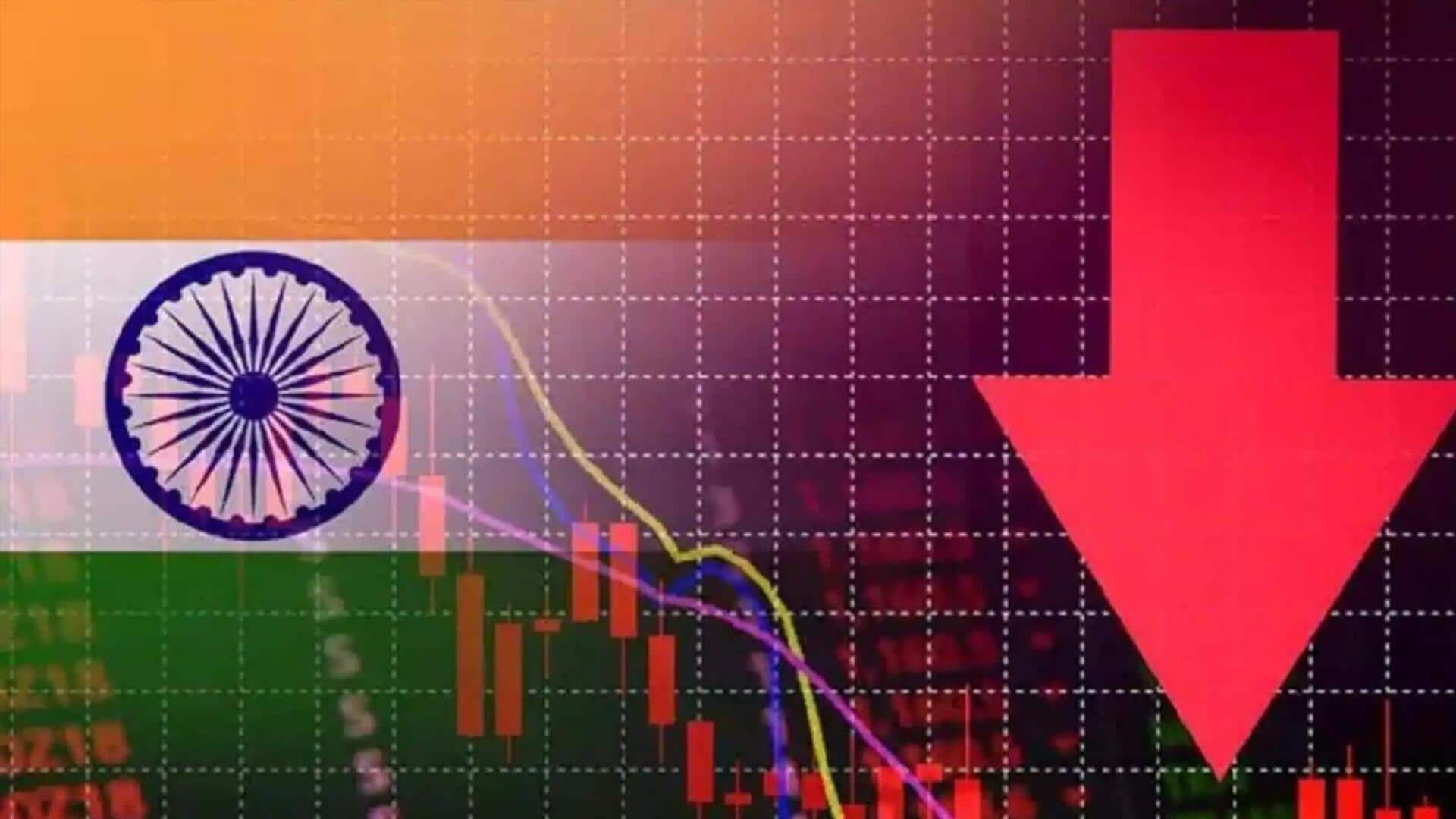 भारत की GDP वृद्धि दर में गिरावट का अनुमान, 2025 में 6.4 प्रतिशत रहने की संभावना