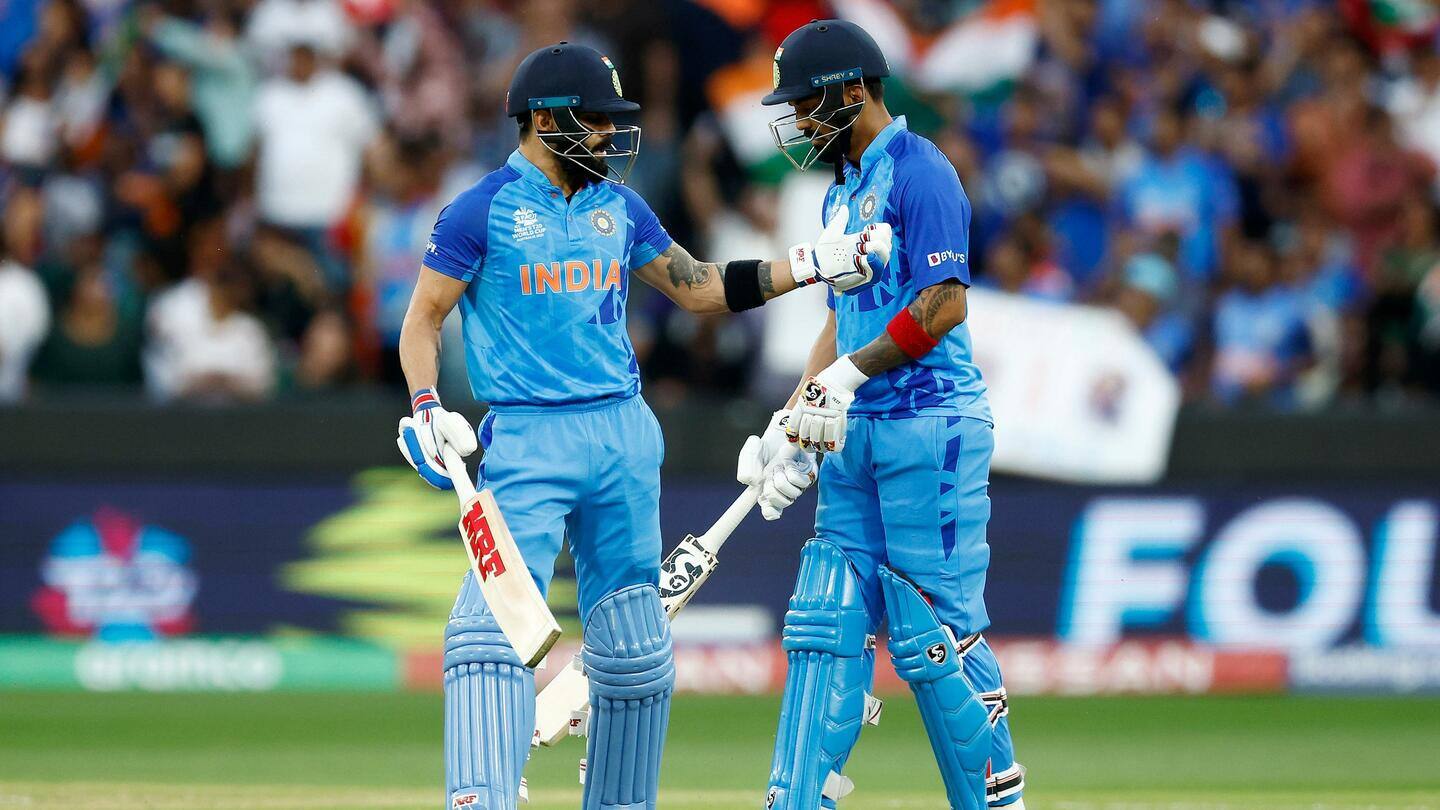 टी-20 विश्व कप: भारत ने जिम्बाब्वे को दिया 187 रनों का लक्ष्य, सूर्यकुमार-राहुल ने लगाए अर्धशतक