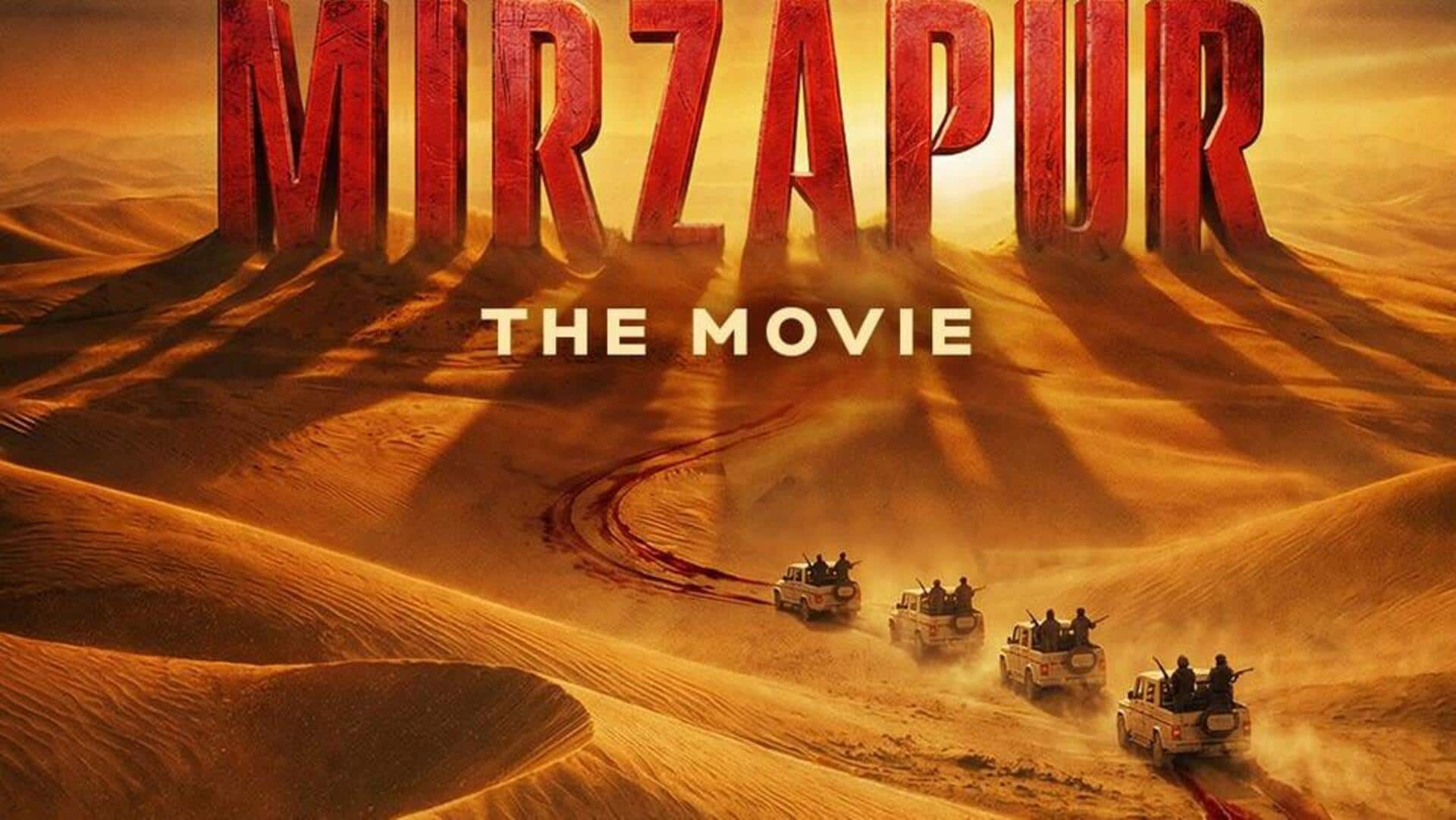 'मिर्जापुर: द मूवी' की रिलीज तारीख जारी, इस दिन बड़े पर्दे पर दिखेगा भौकाल