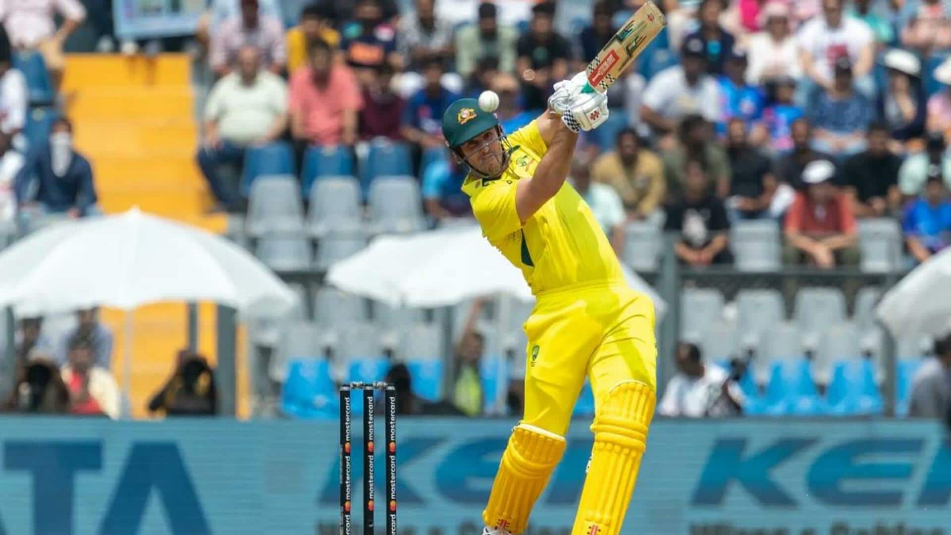भारत बनाम ऑस्ट्रेलिया: मिचेल मार्श ने भारत के खिलाफ लगाया लगातार दूसरा वनडे अर्धशतक