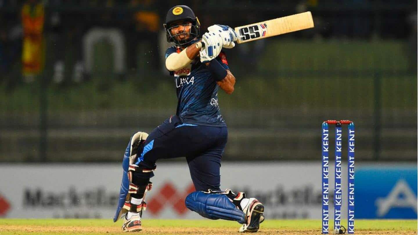 भारत बनाम श्रीलंका: दसुन शनाका ने लगाया श्रीलंका के लिए सबसे तेज टी-20 अंतरराष्ट्रीय अर्धशतक