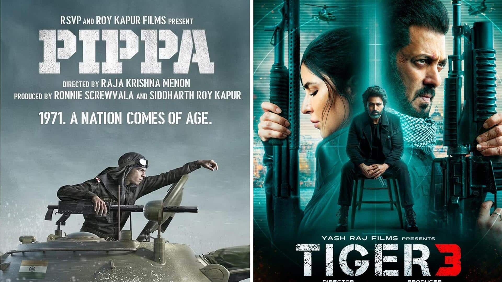 'टाइगर 3' सिनेमाघरों में तो 'पिप्पा' OTT पर, इस हफ्ते उठाएं इन फिल्मों का लुत्फ