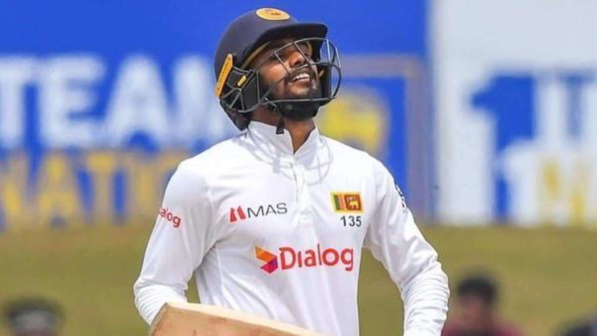 धनंजय डी सिल्वा को श्रीलंका का नया टेस्ट कप्तान नियुक्त किया गया