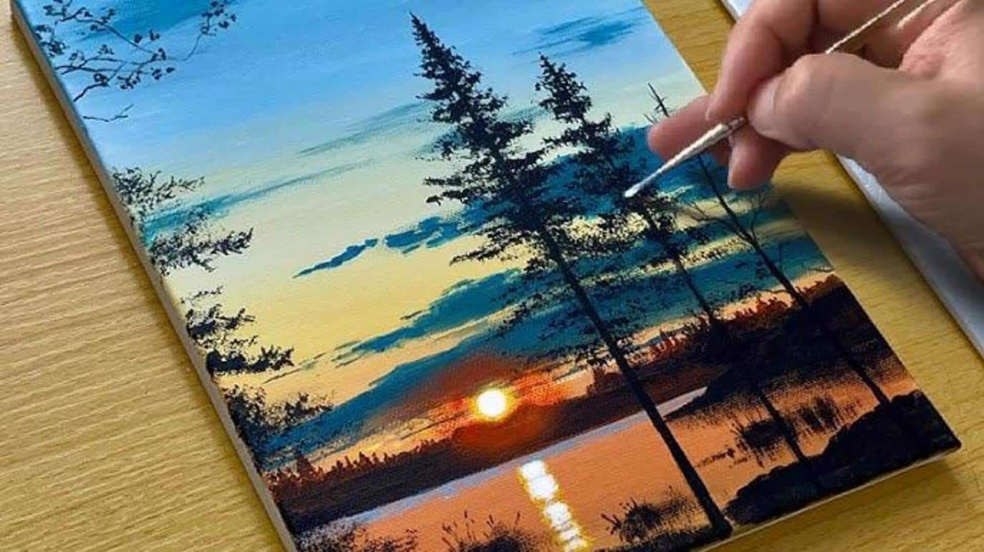 एक्रेलिक पेंटिंग के लिए अपनाएं ये 5 तकनीक, मिलेगा बेहतरीन परिणाम