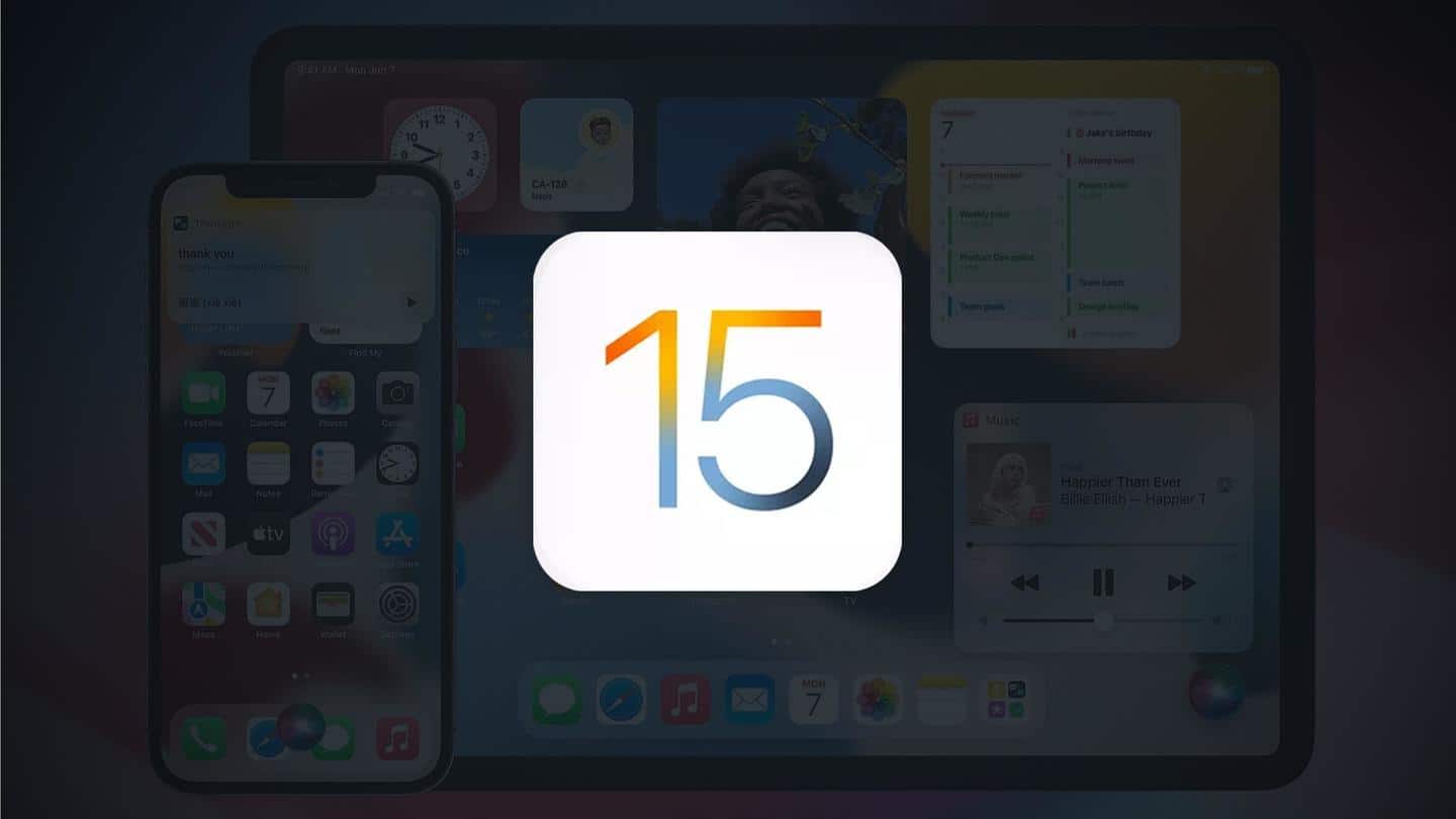 अगले सप्ताह रिलीज होगा iOS 15, इन आईफोन यूजर्स को मिलेगा लेटेस्ट अपडेट
