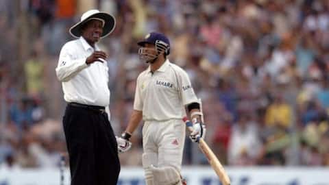 20 साल बाद स्टीव बकनर ने मानी गलती, सचिन तेंदुलकर को दिया था गलत आउट