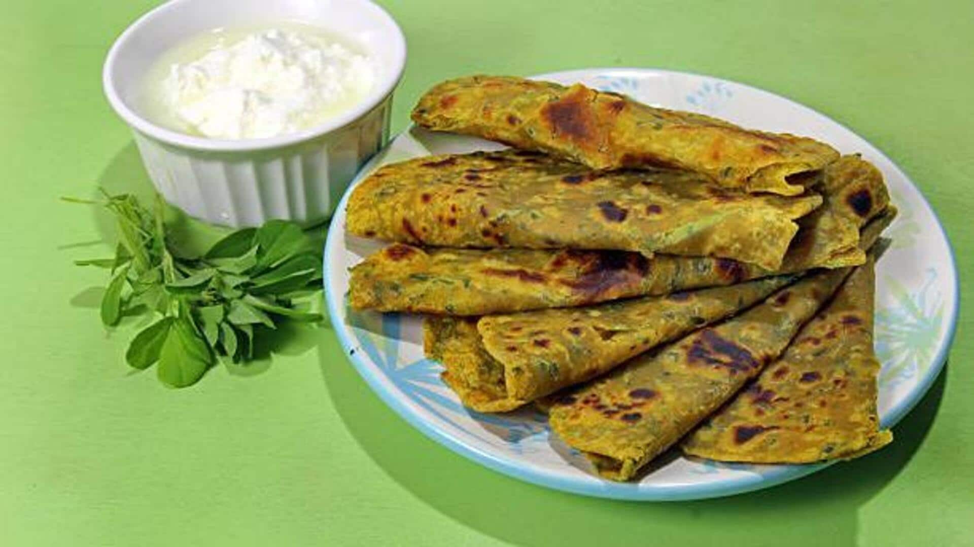 घर पर आसानी से बनाए जा सकते हैं ये 5 तरह के मेथी परांठे