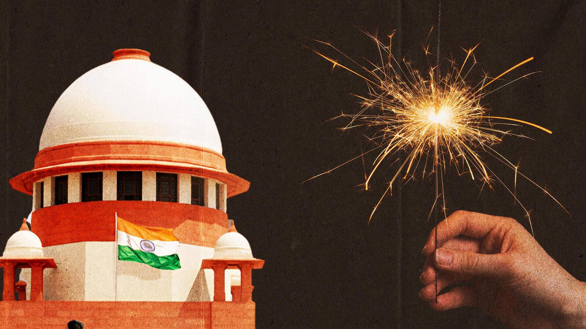 पटाखों पर प्रतिबंध: सुप्रीम कोर्ट ने दिल्ली सरकार के आदेश में दखल देने से किया इनकार