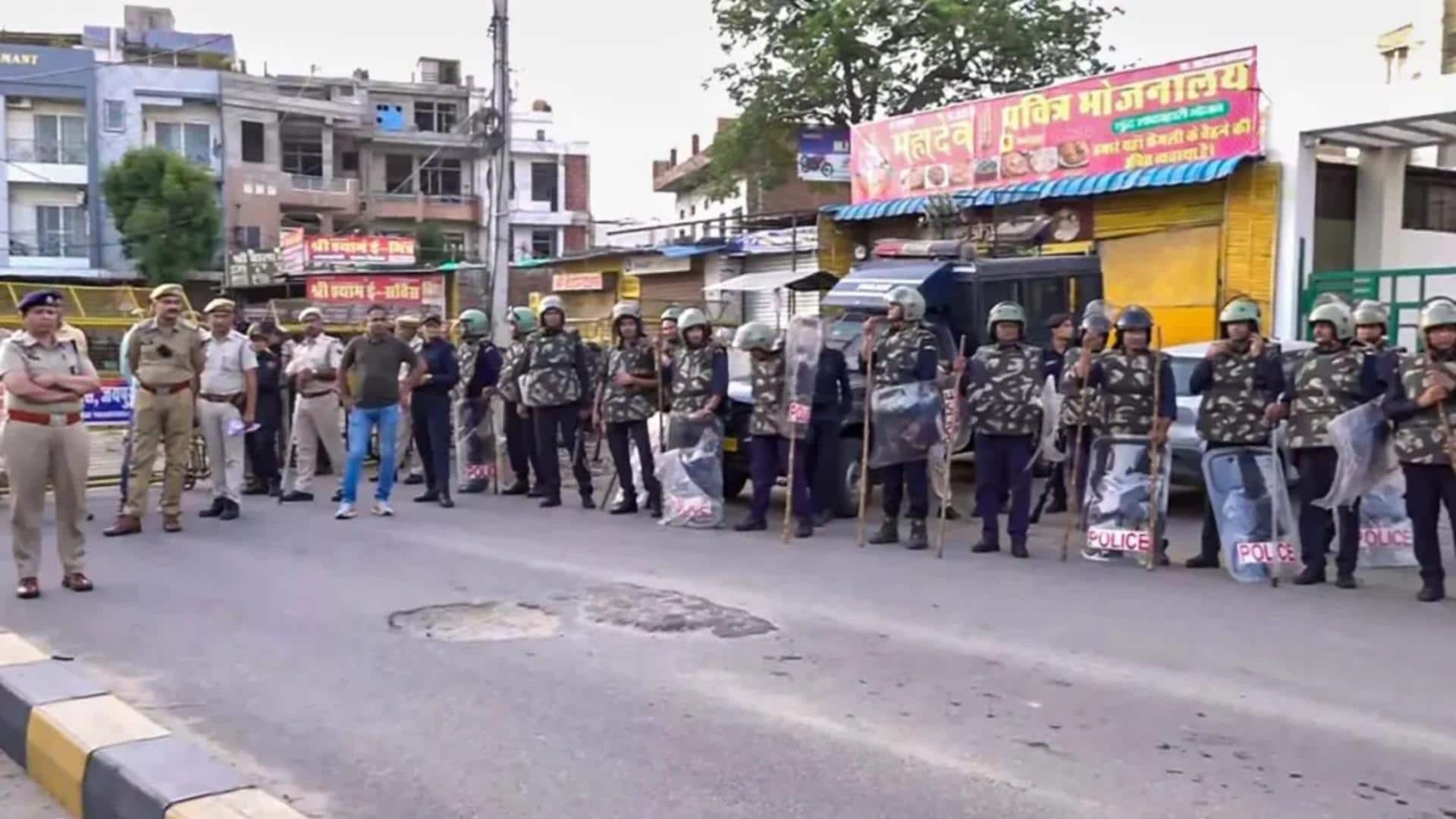 जयपुर में क्यों घोषित किया हाई अलर्ट? इंटरनेट बंदी के साथ 3,000 पुलिसकर्मी भी तैनात