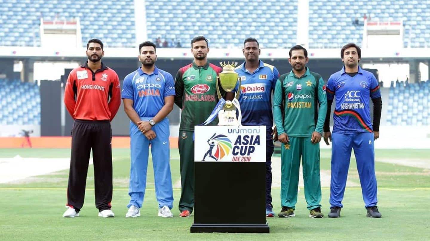 27 अगस्त से श्रीलंका में खेला जाएगा एशिया कप, टी-20 फॉर्मेट में होगा टूर्नामेंट का आयोजन