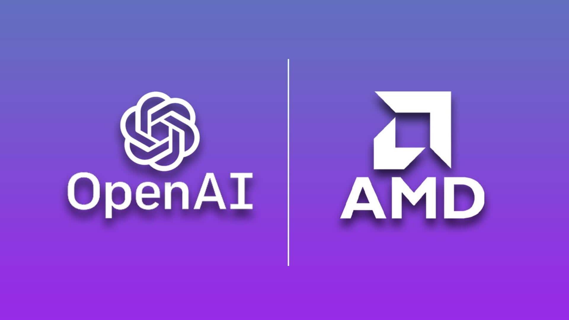 OpenAI के साथ AMD ने किया अरबों डॉलर का सौदा, 37 प्रतिशत चढ़े शेयर