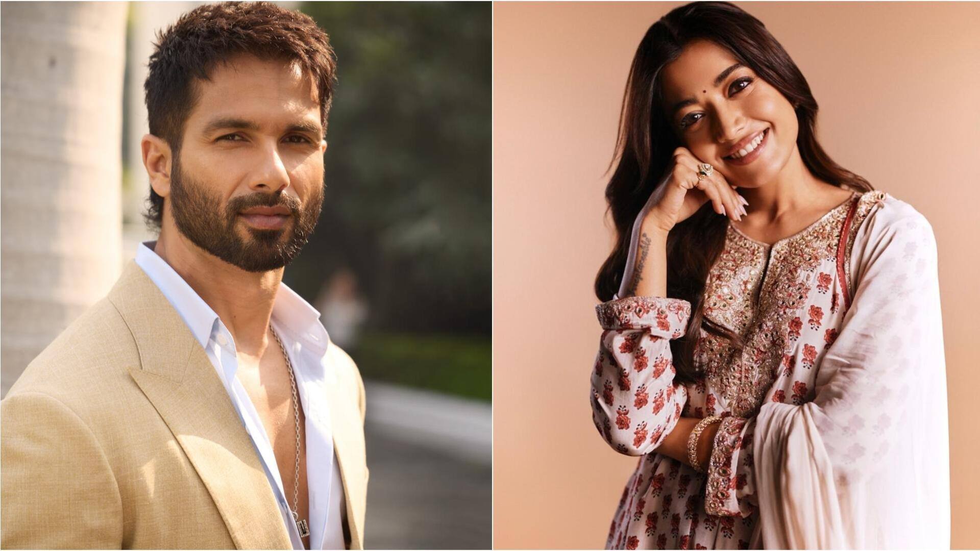 शाहिद कपूर और रश्मिका मंदाना की फिर बनेगी जोड़ी, ये निर्देशक लगाएगा दांव