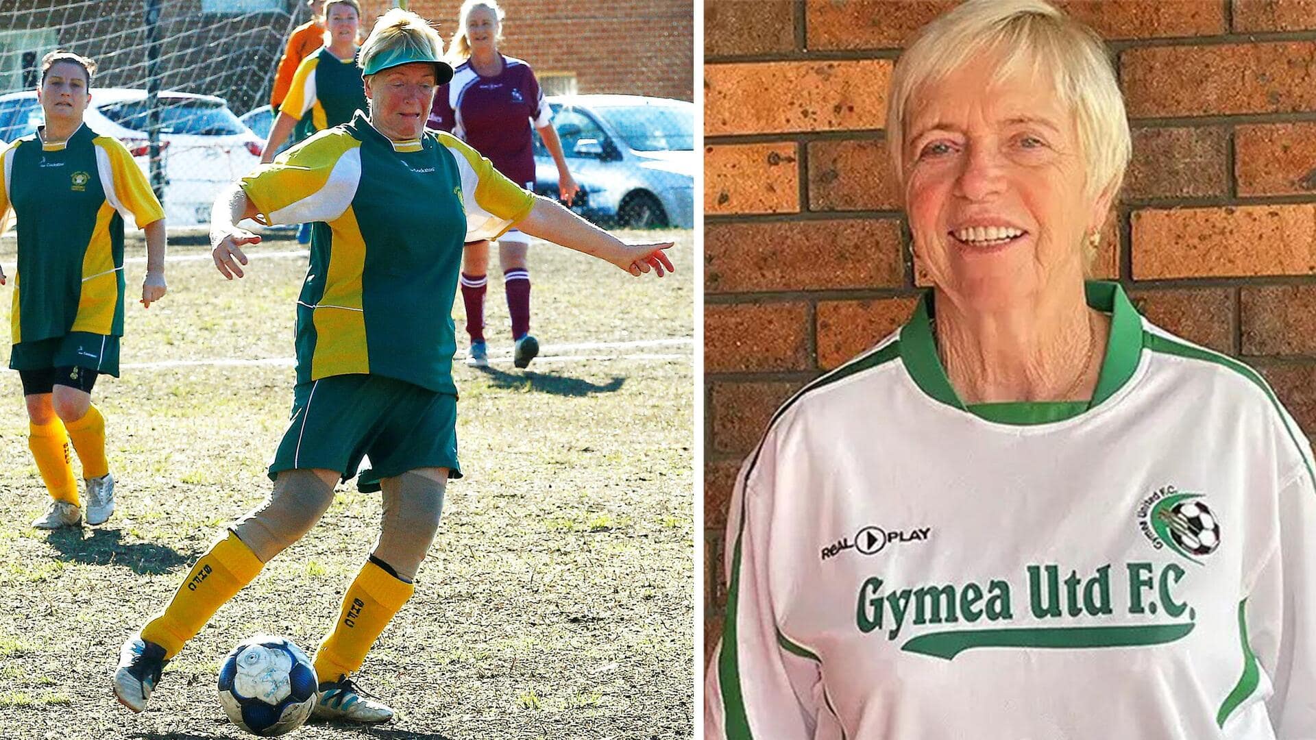 ऑस्ट्रेलिया: 75 वर्षीय महिला बनी दुनिया की सबसे उम्रदराज फुटबॉल खिलाड़ी