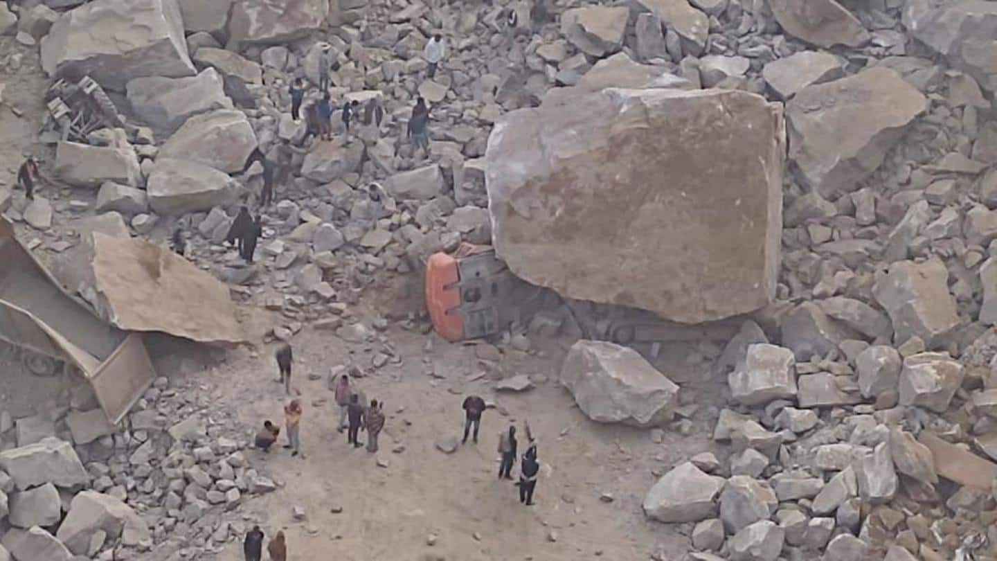 हरियाणा: भिवानी के खनन क्षेत्र में भूस्खलन से 4 लोगों की मौत, 10 अन्य लापता
