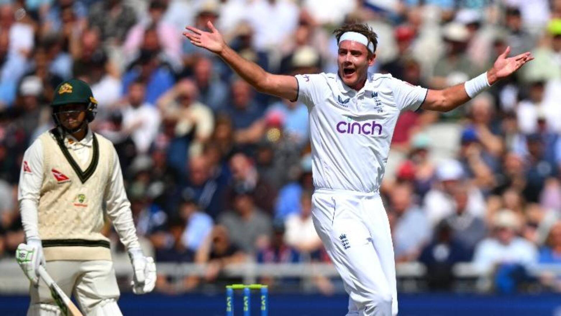 एशेज 2023: ऑस्ट्रेलिया के खिलाफ सर्वाधिक टेस्ट विकेट लेने वाले इंग्लिश गेंदबाज बने स्टुअर्ट ब्रॉड