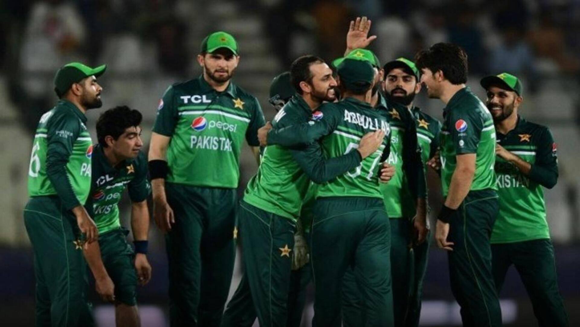 विश्व कप 2023: पाकिस्तान के दो मुकाबले पुनर्निर्धारित करने पर सहमत हुआ PCB