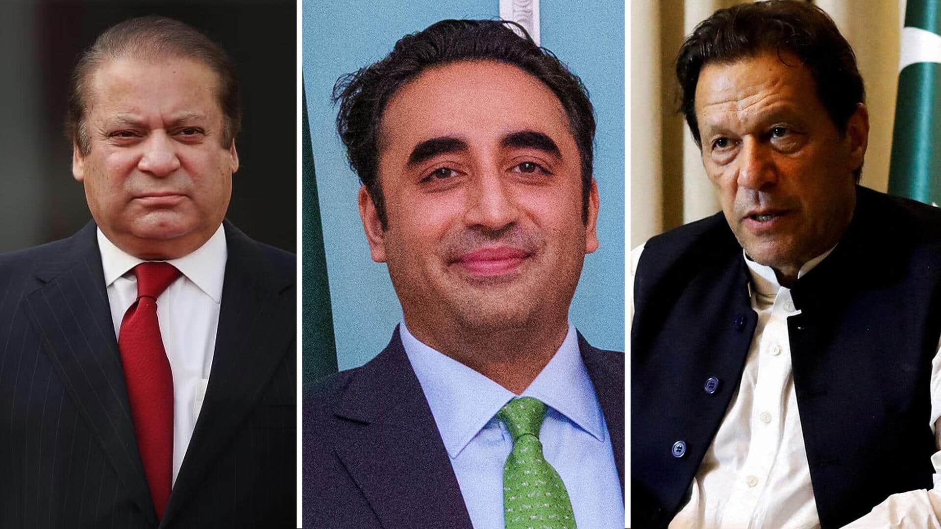 पाकिस्तान चुनाव: PTI और PML-N में करीबी मुकाबला, लाहौर सीट से नवाज जीते