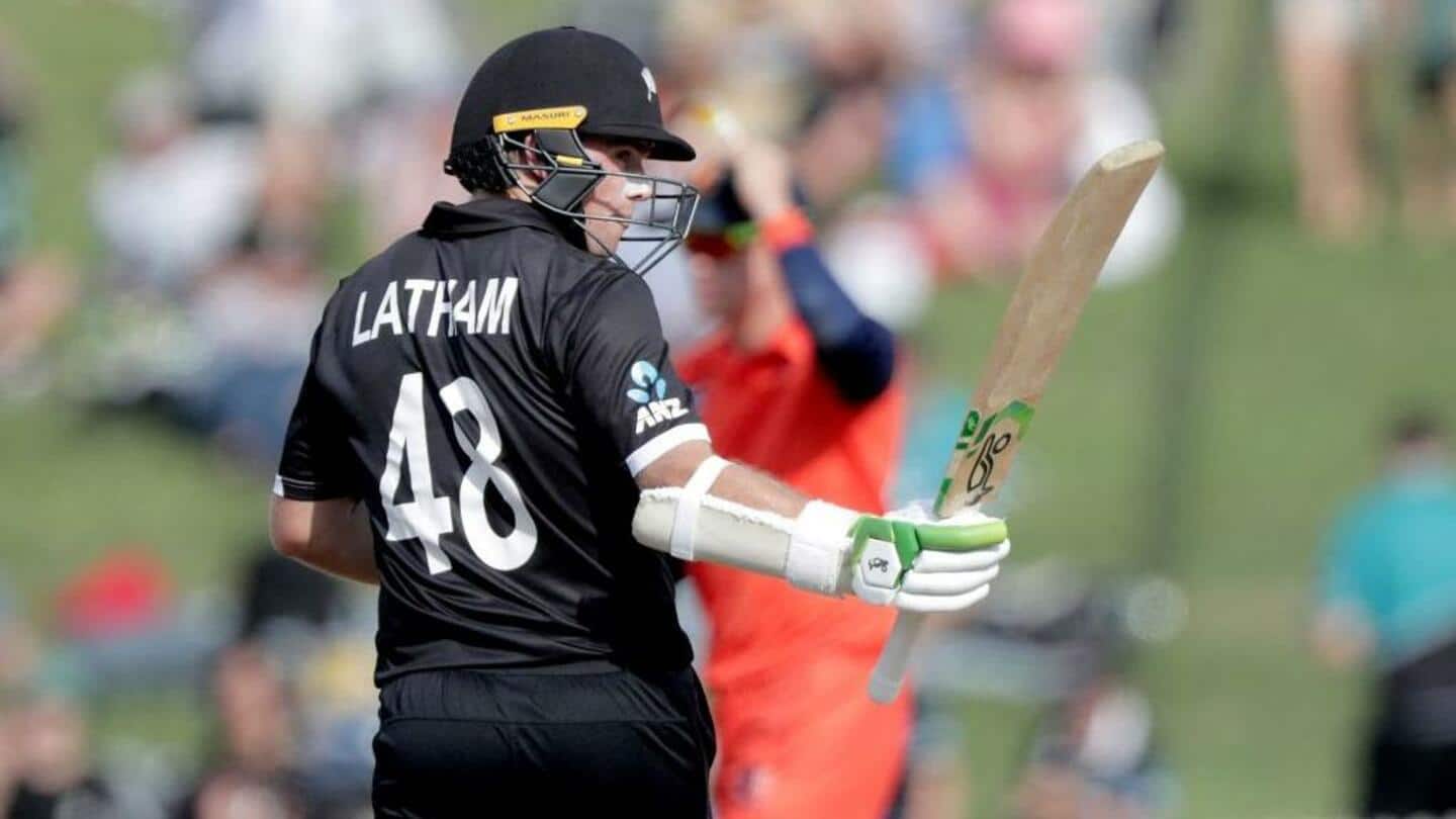 भारत के खिलाफ वनडे में कैसा रहा है टॉम लैथम का प्रदर्शन?