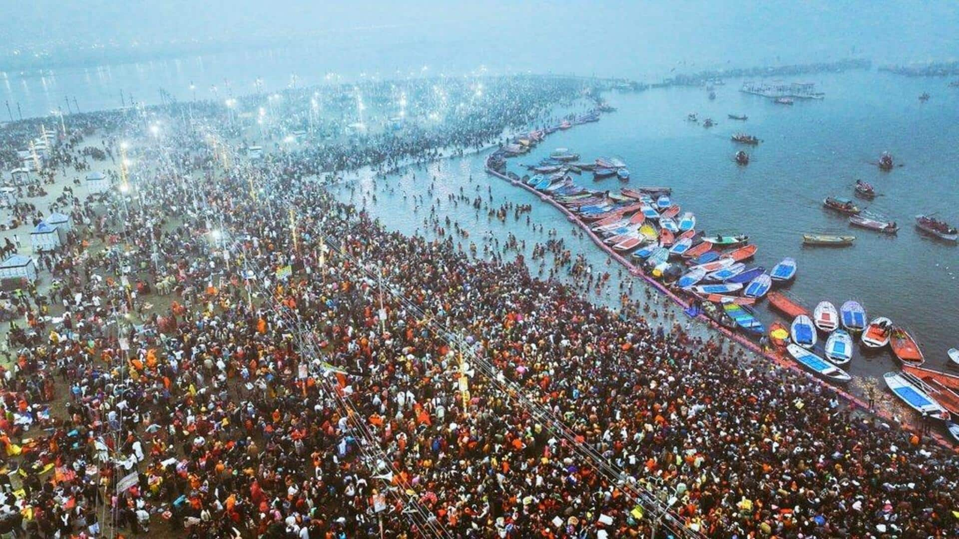 प्रयागराज में महाकुंभ का शुभारंभ, पौष पूर्णिमा पर हुआ पहला शाही स्नान; प्रधानमंत्री मोदी का संदेश