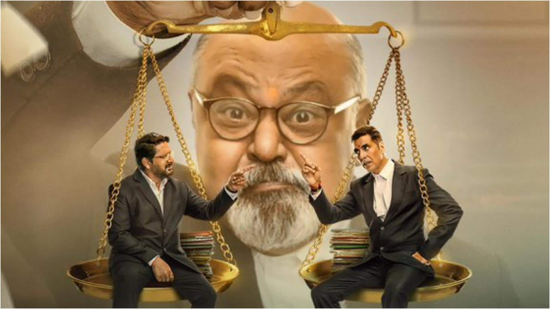 'जॉली LLB 3' का बॉक्स ऑफिस पर कब्जा, पार किया 50 करोड़ रुपये का आंकड़ा 'जॉली LLB 3' का बॉक्स ऑफिस पर कब्जा, पार किया 50 करोड़ रुपये का आंकड़ा