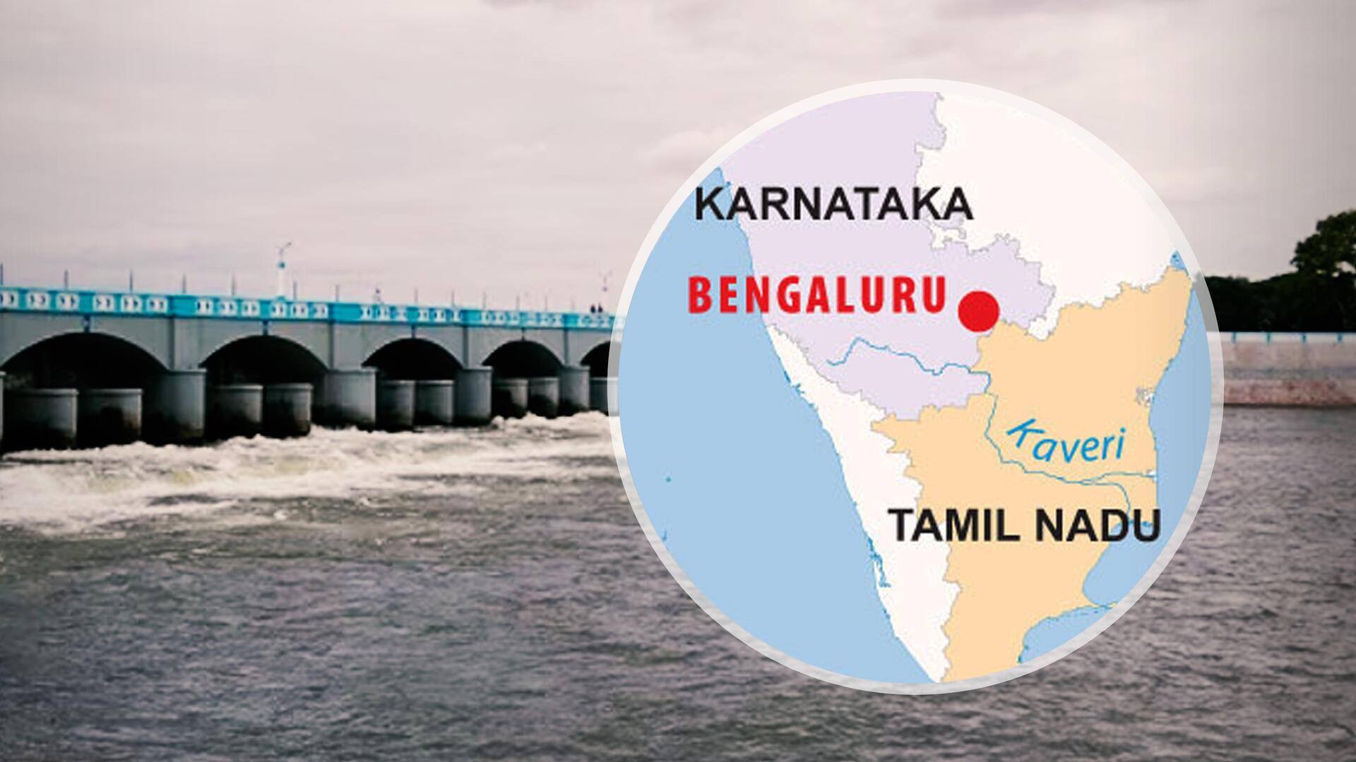 #NewsBytesExplainer: क्या है कावेरी जल विवाद, जिसे लेकर एक बार फिर आमने-सामने आए कर्नाटक और तमिलनाडु?