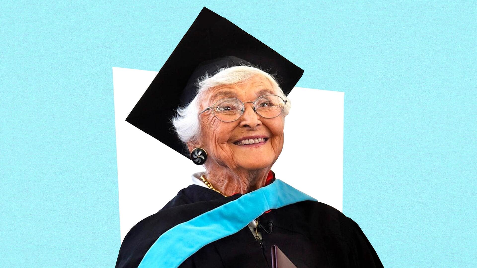 अमेरिका: 105 वर्षीय महिला को 83 साल बाद मिली मास्टर्स डिग्री